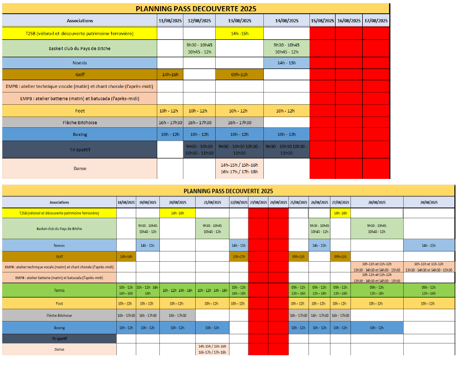 2025_Planning pass decouverte