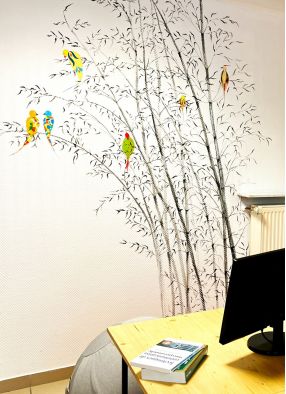 fresque coworking