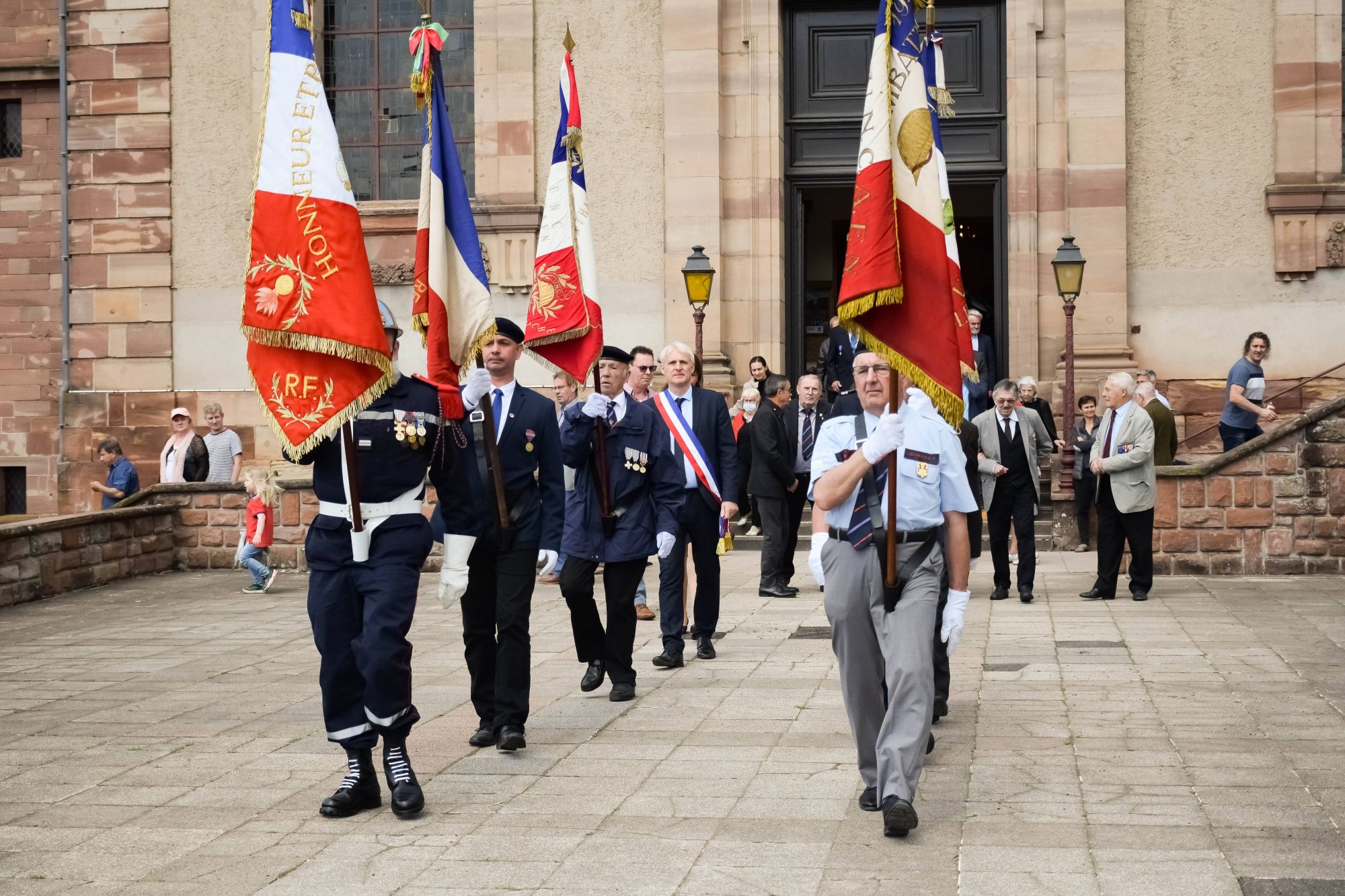 Cérémonie du 8 mai 2022, photo Valérie Dégouy